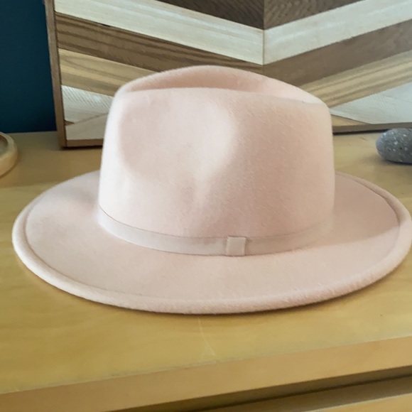 H&M Light Pink Felt Hat Medium/56cm NWOT - Picture 2 of 7